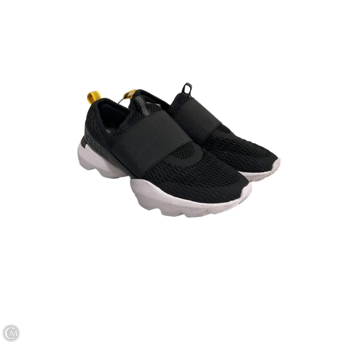 Shoes Athletic By Sorel In Black & White, Size: 6.5