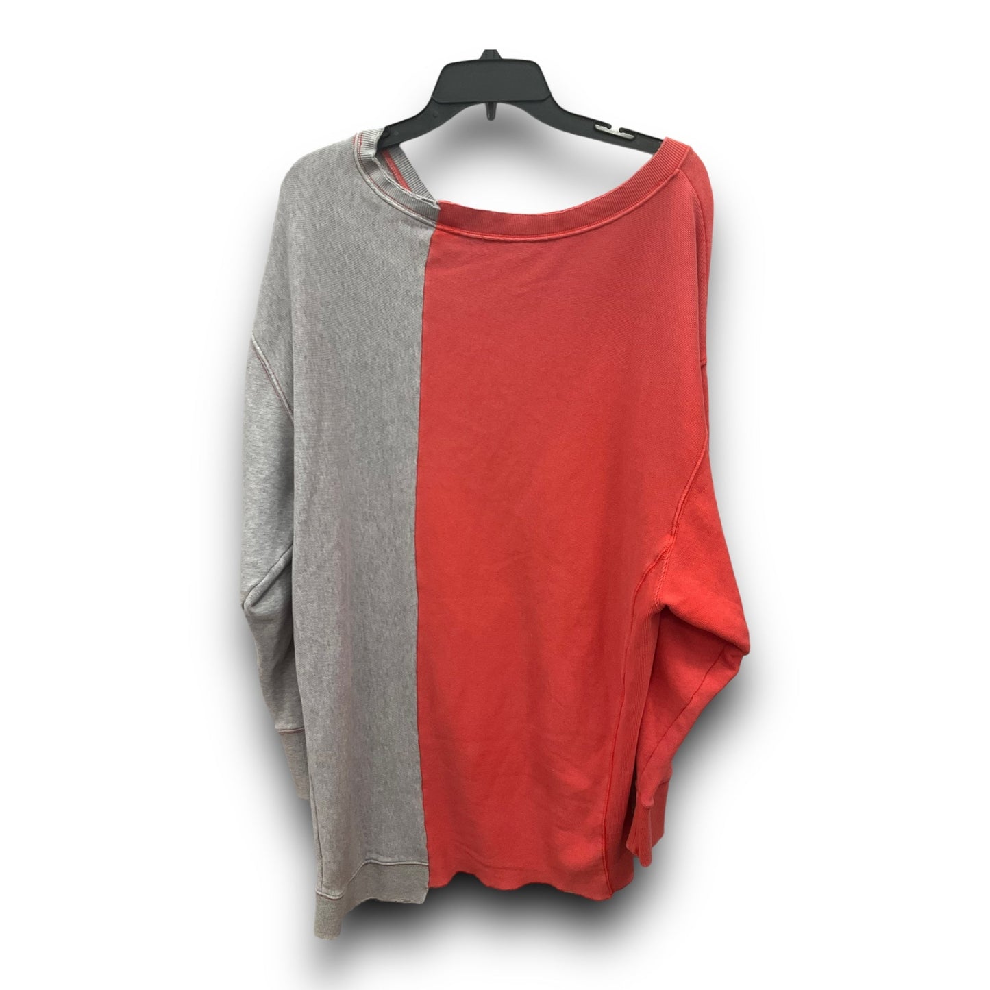 Grey & Red Dress Casual Short Free People, Size M