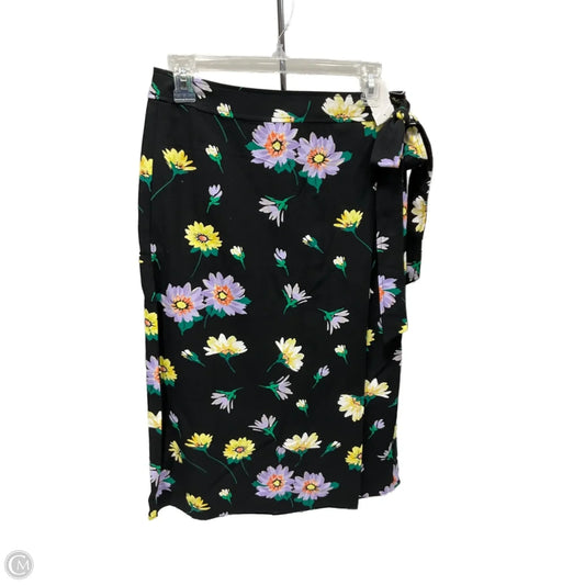 Skirt Midi By Loft In Floral Print, Size: Sp