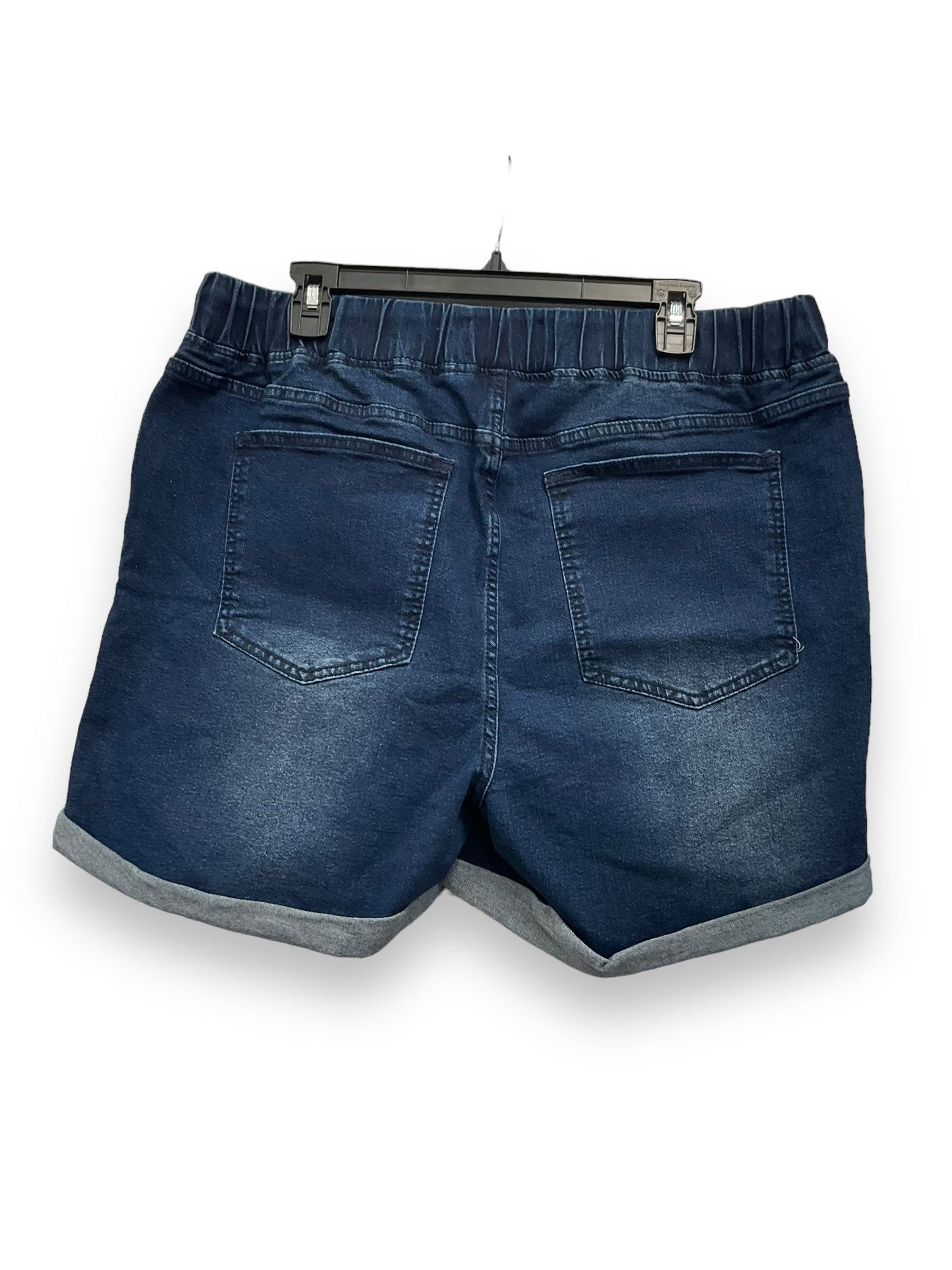 Blue Denim Shorts Clothes Mentor, Size 1x
