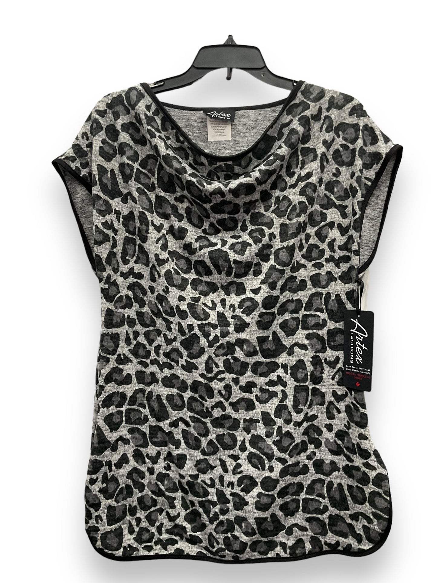 Animal Print Top Sleeveless Clothes Mentor, Size M