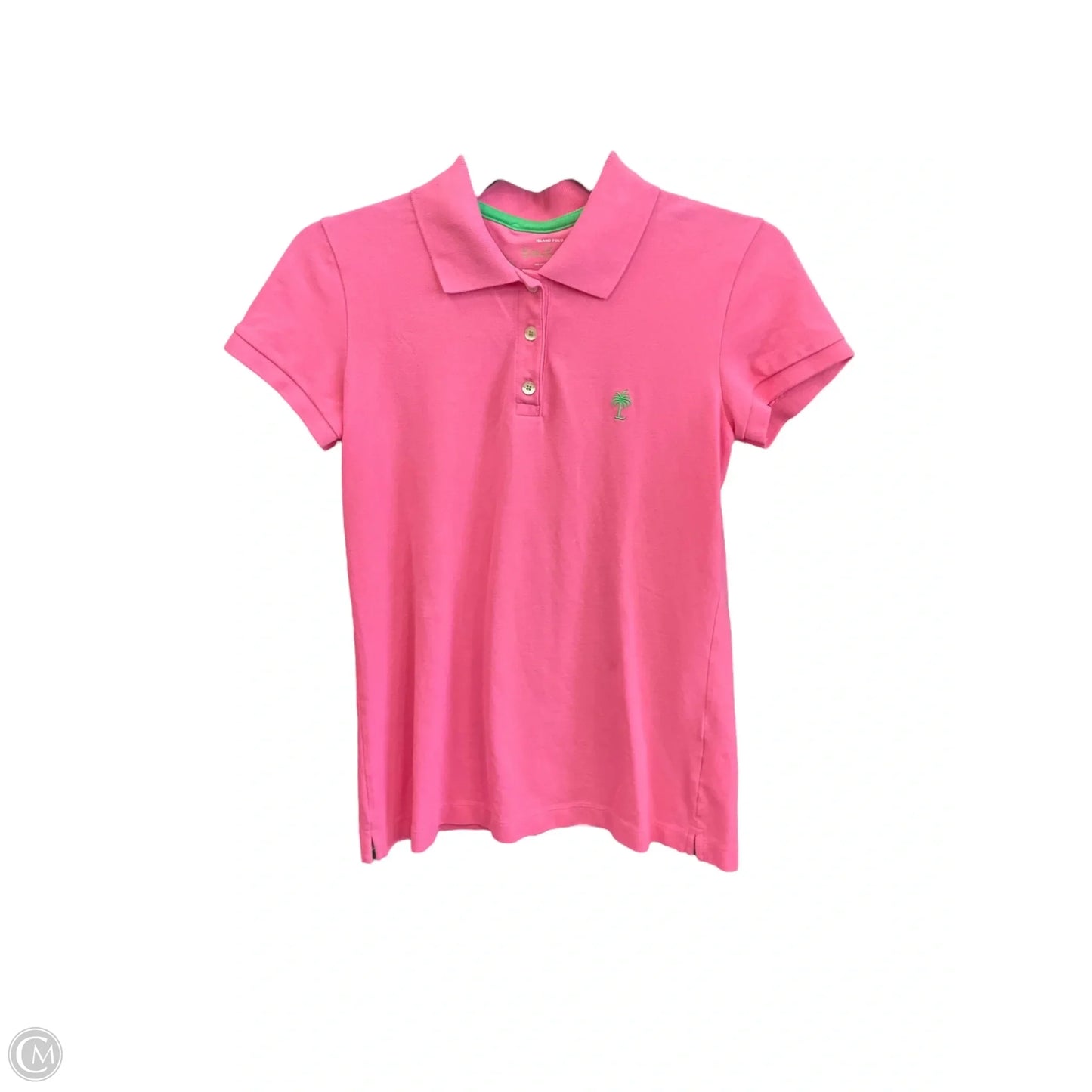Top Short Sleeve By Lilly Pulitzer In Pink, Size: S