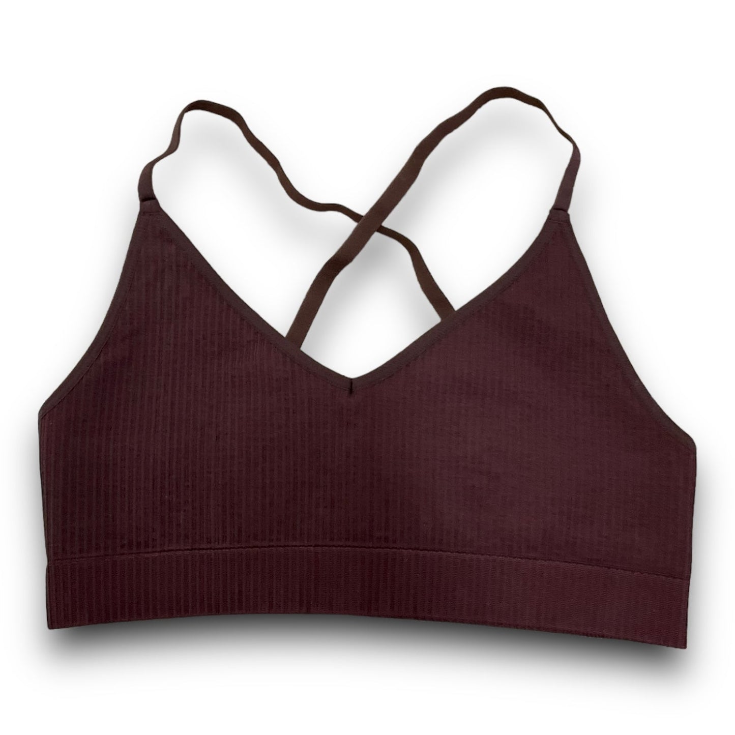 Athletic Bra By Good American In Brown, Size: M