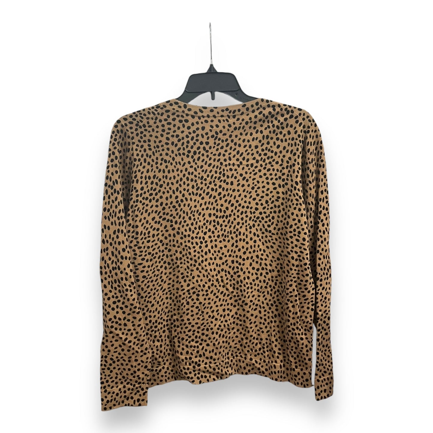 Top Long Sleeve By J. Crew In Animal Print, Size: M