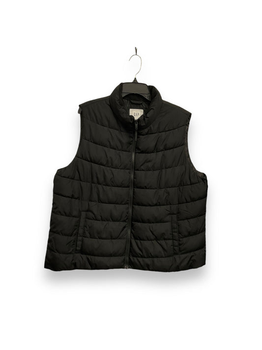 Vest Puffer & Quilted By Gap In Black, Size: Xxl