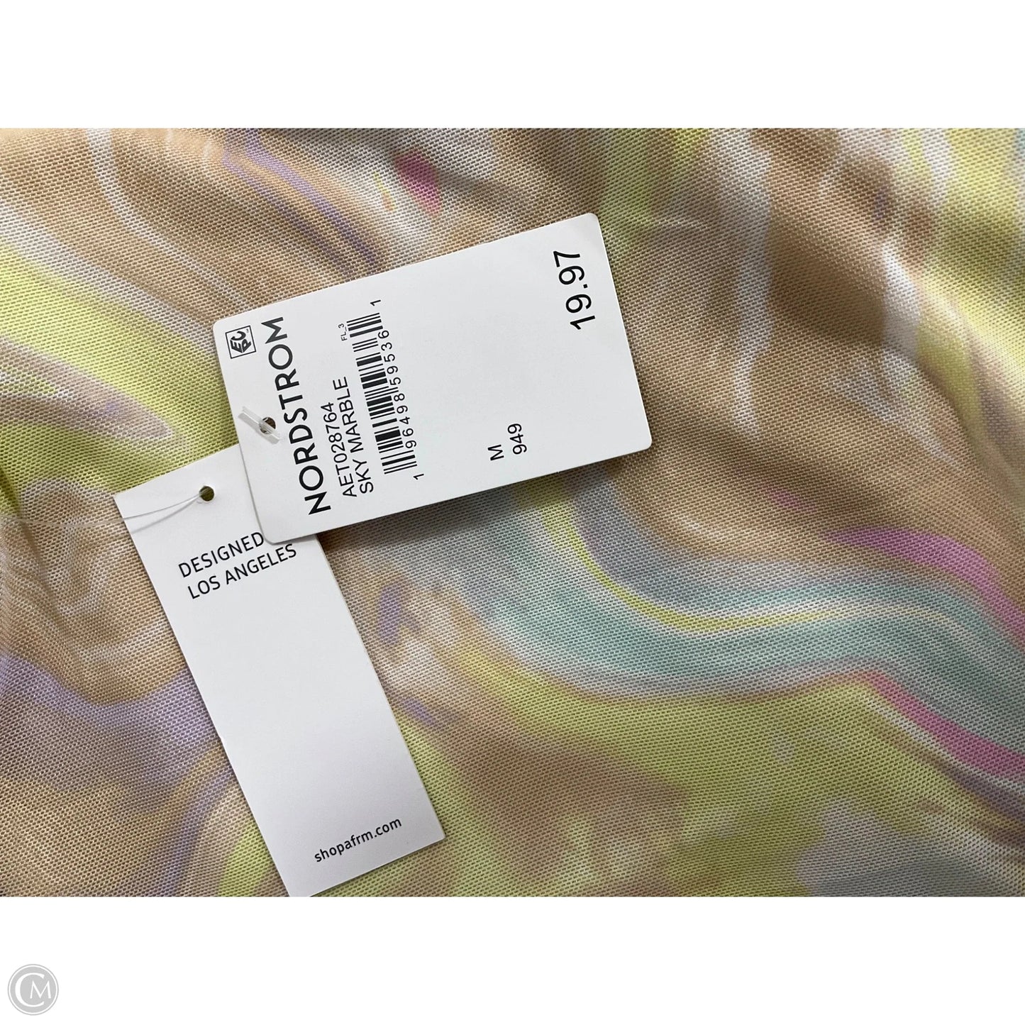 Top Long Sleeve By Nordstrom In Multi-colored, Size: M