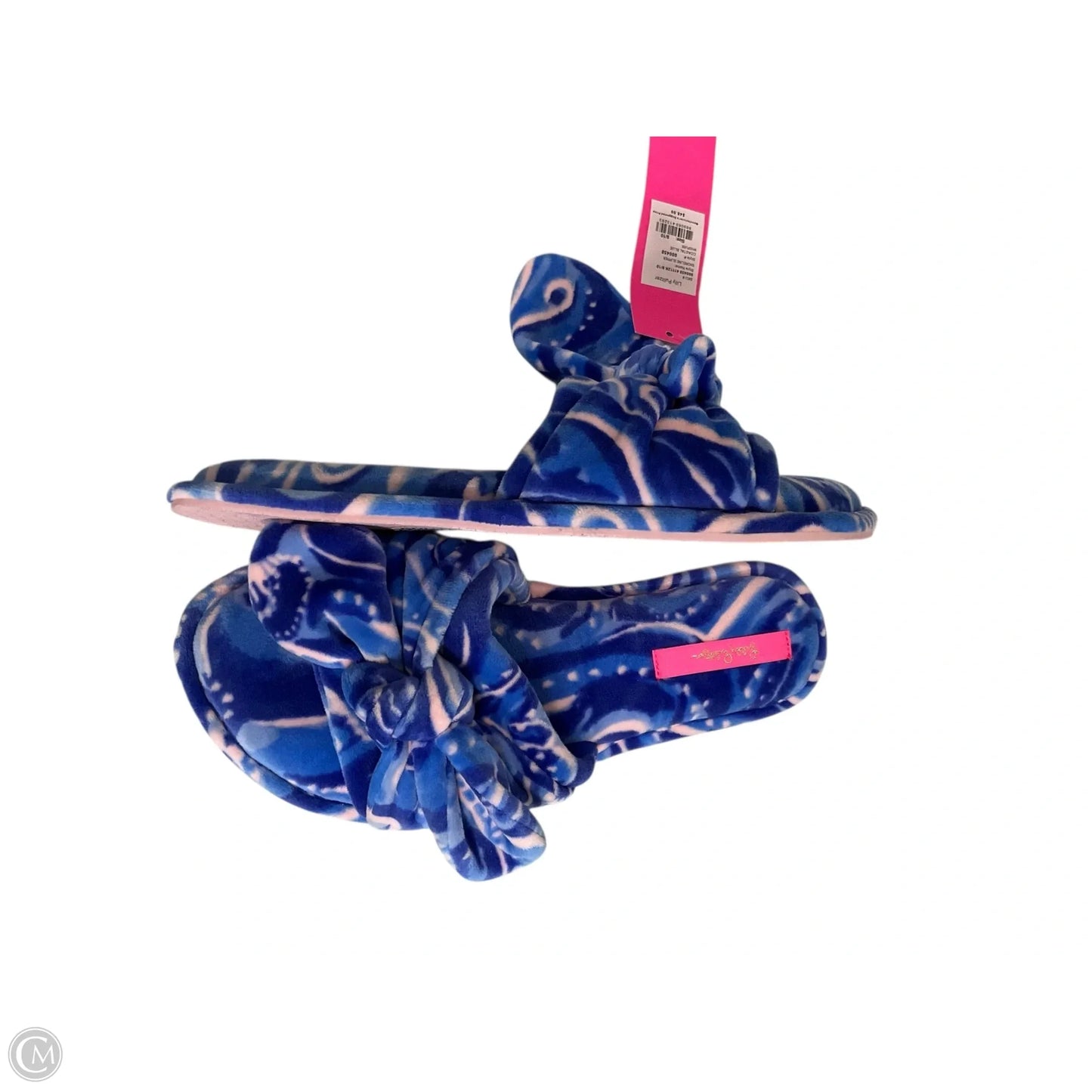 Slippers Designer By Lilly Pulitzer In Blue