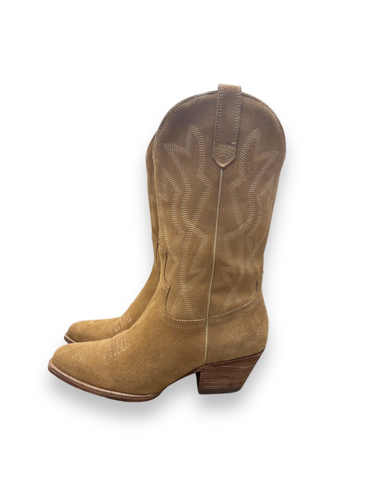 Boots Western By Sam Edelman In Tan, Size: 8.5