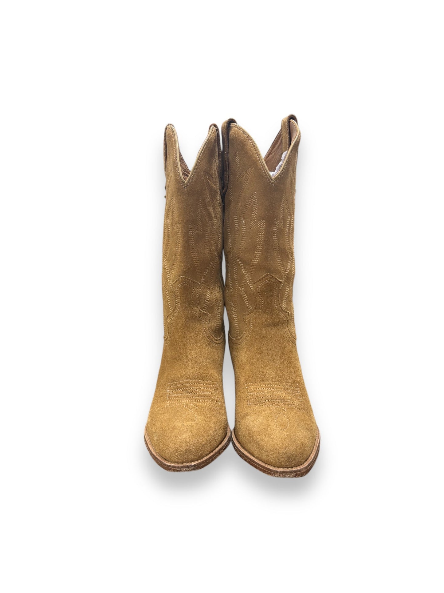 Boots Western By Sam Edelman In Tan, Size: 8.5