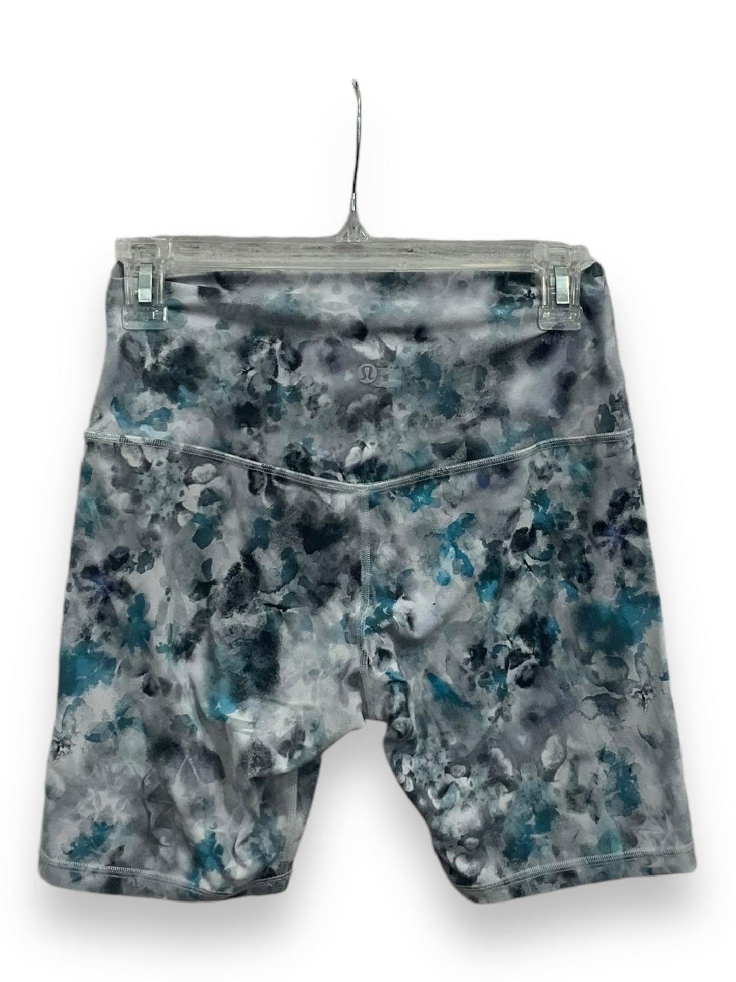 Athletic Shorts By Lululemon In Tie Dye Print, Size: 8