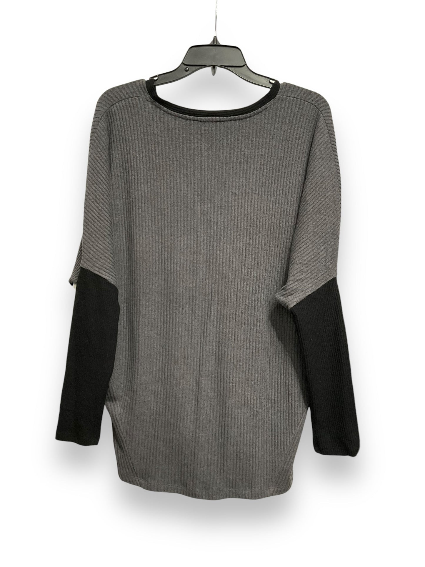 Top Long Sleeve By White House Black Market In Grey, Size: S