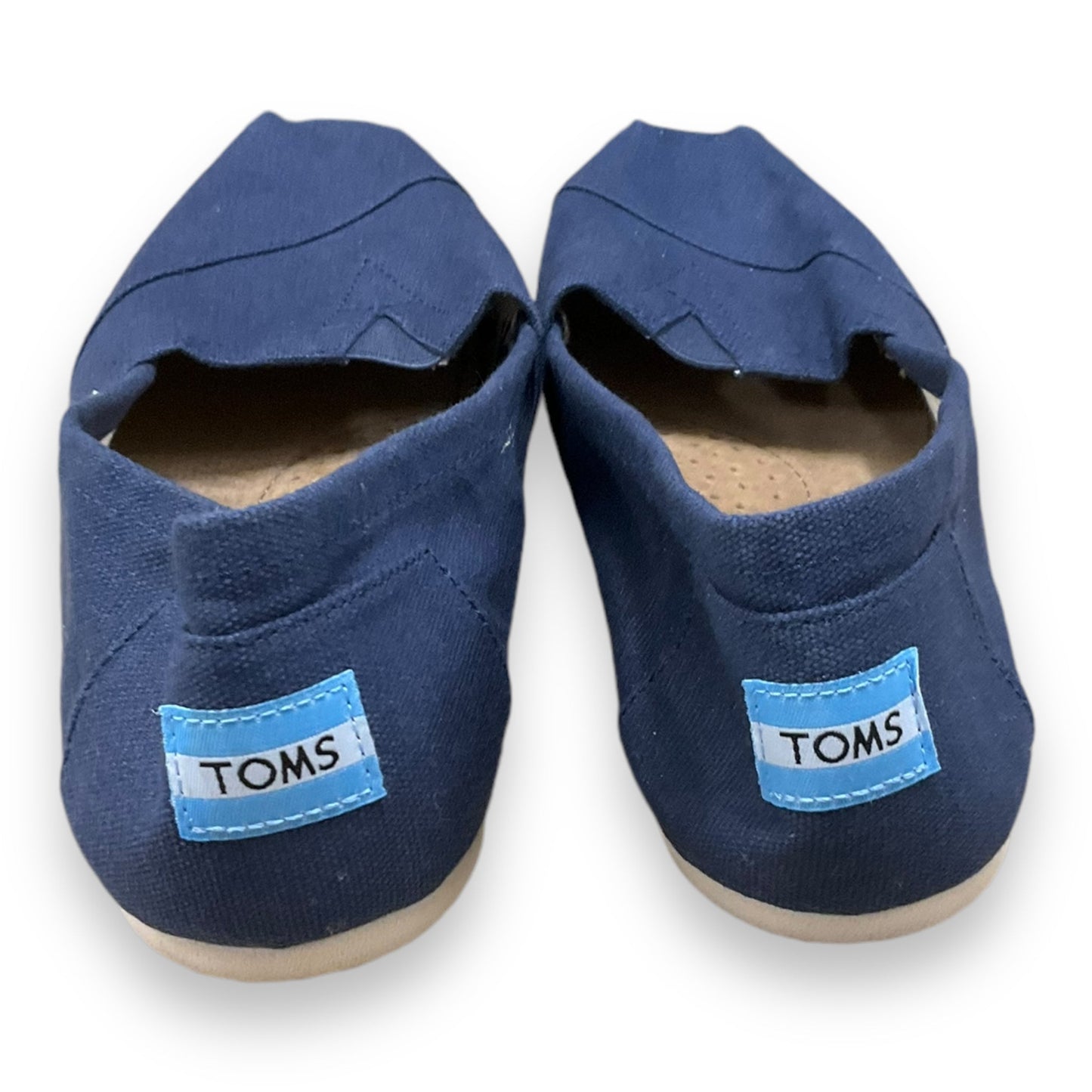 Shoes Flats By Toms In Blue, Size: 10