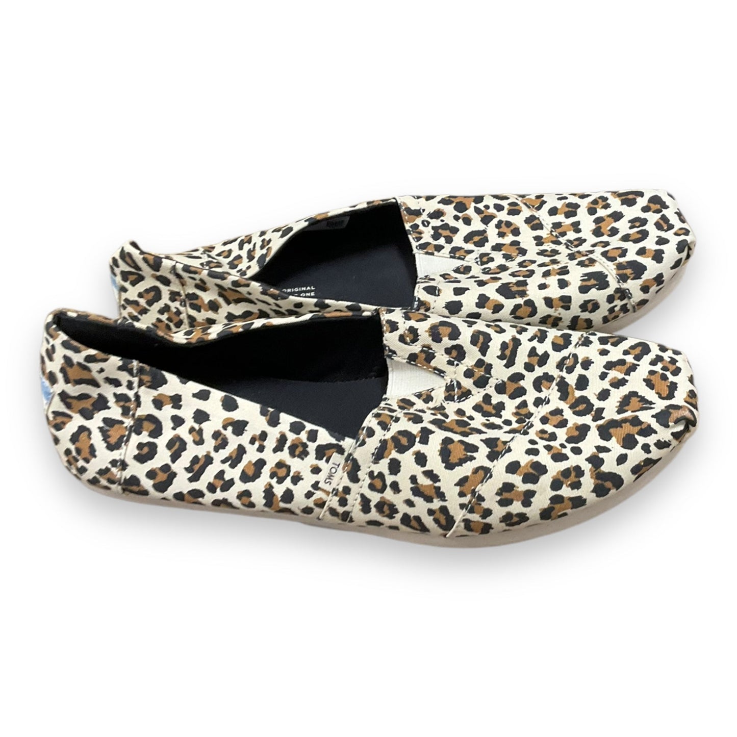 Shoes Flats By Toms In Animal Print, Size: 9.5