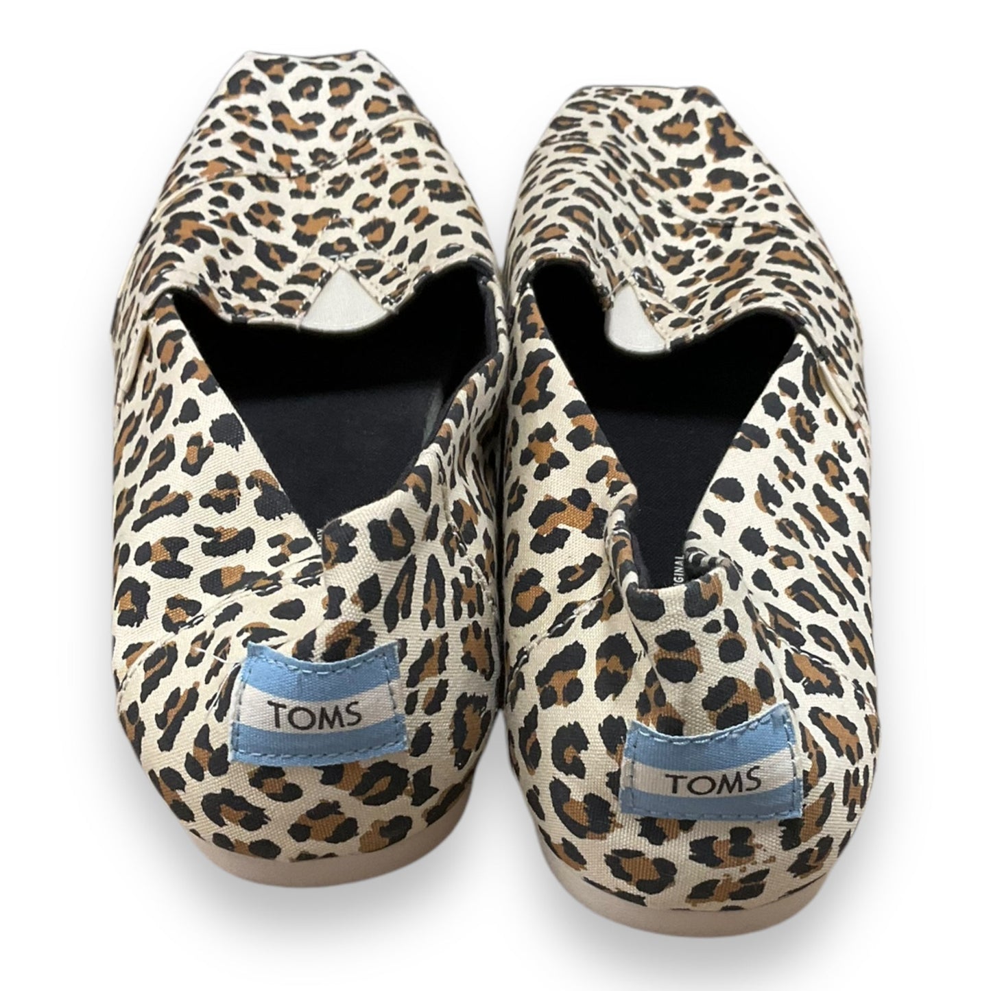 Shoes Flats By Toms In Animal Print, Size: 9.5