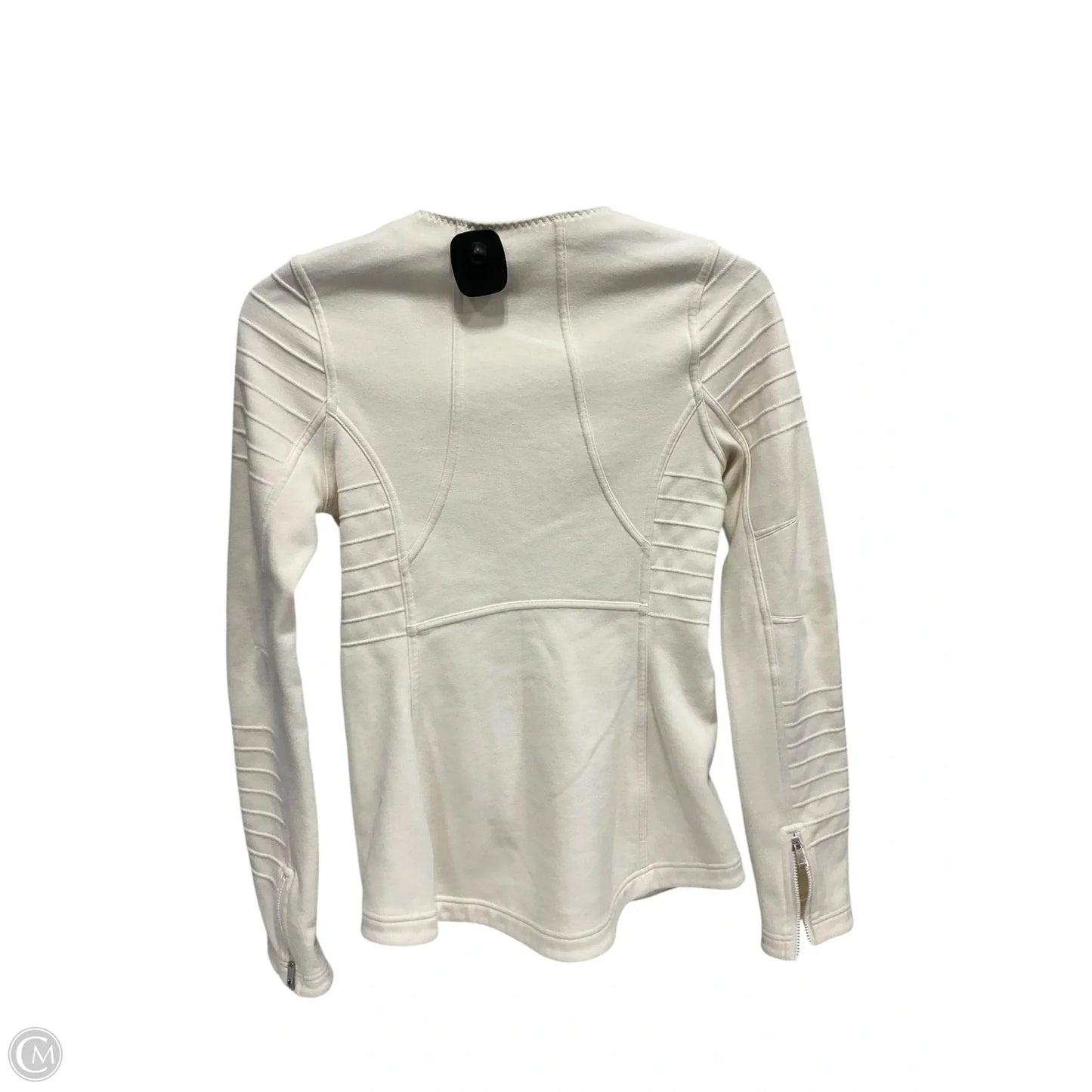 Athletic Jacket By Athleta In Cream, Size: Xxs