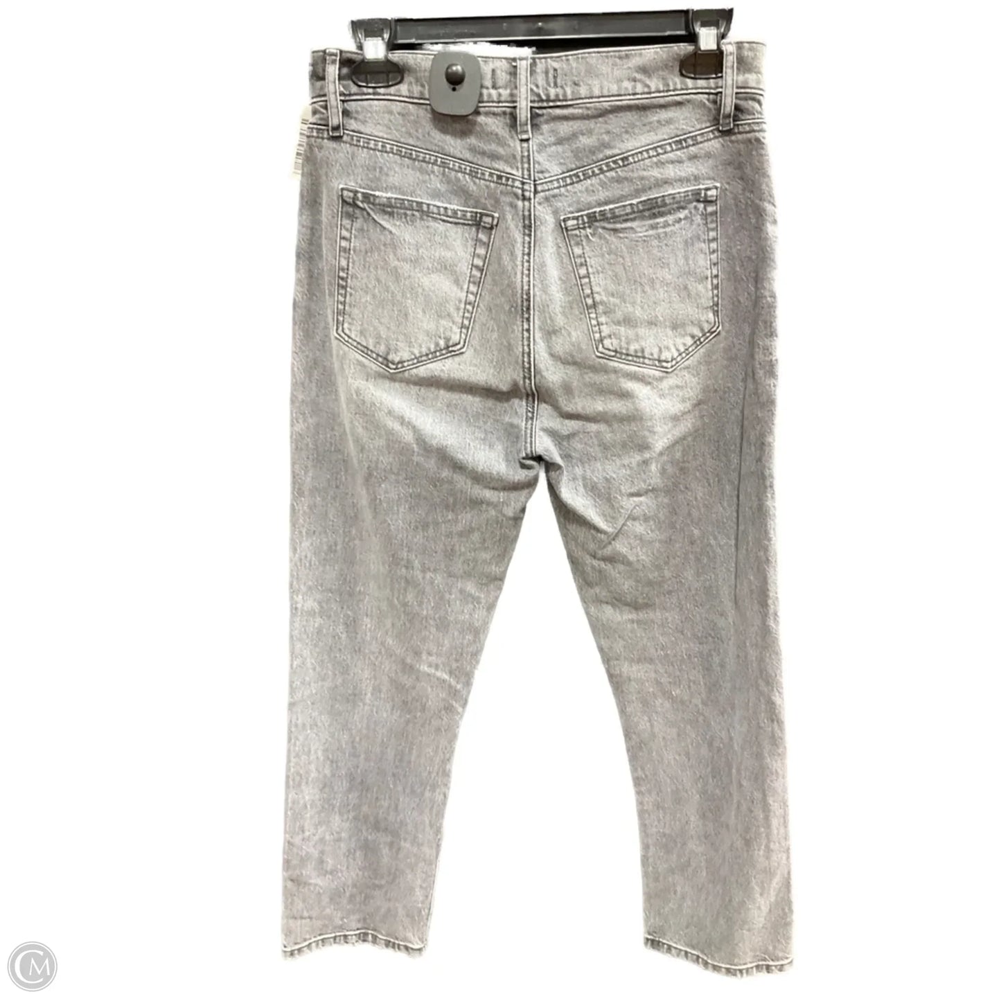 Jeans Straight By Loft In Grey Denim, Size: 0