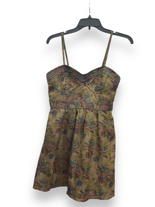 Floral Print Dress Casual Short Free People, Size S