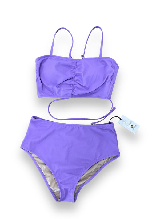 Purple Swimsuit 2pc Shade & Shore, Size M