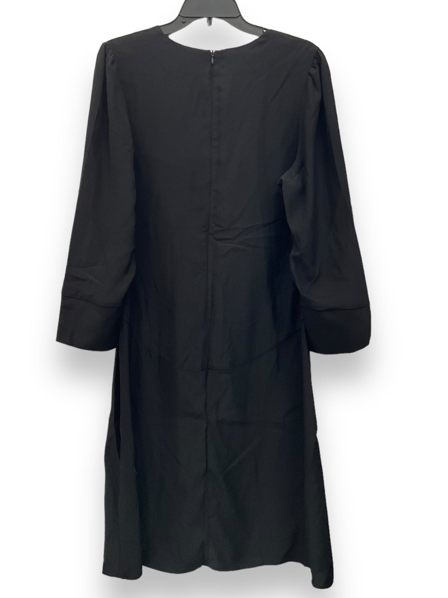 Black Dress Casual Midi Banana Republic, Size L