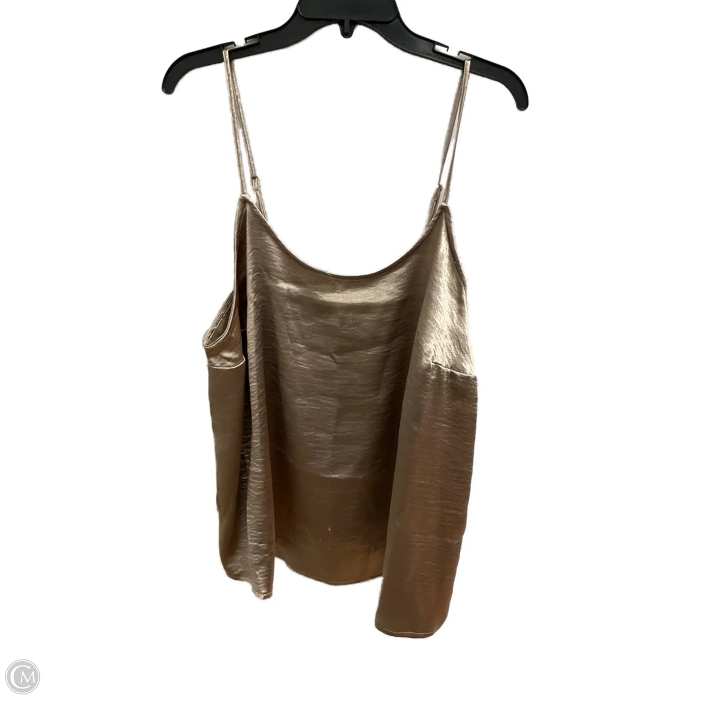 Top Sleeveless By Old Navy In Gold, Size: 2x