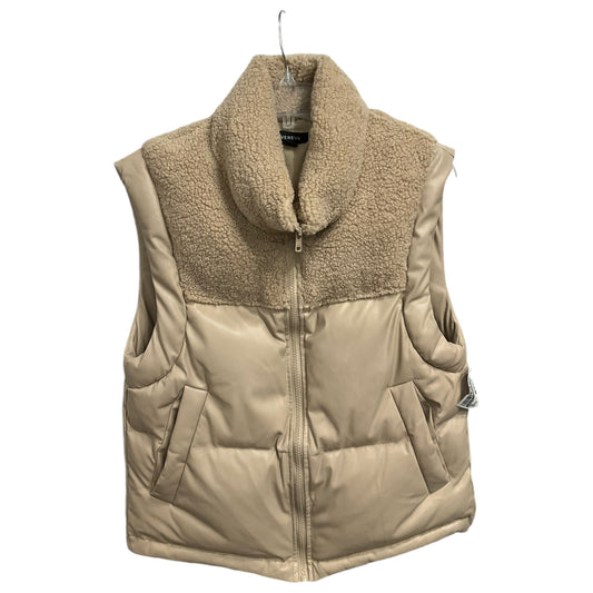 Vest Puffer & Quilted By Evereve In Tan, Size: Xs