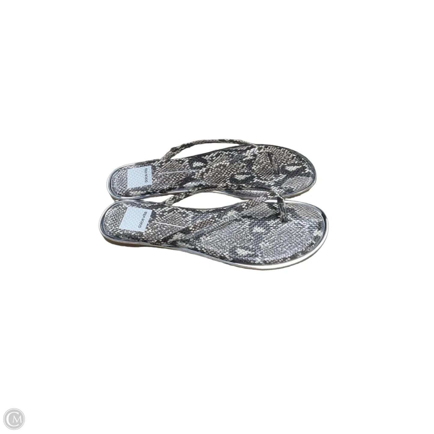 Sandals Flats By Dolce Vita In Snakeskin Print, Size: 9