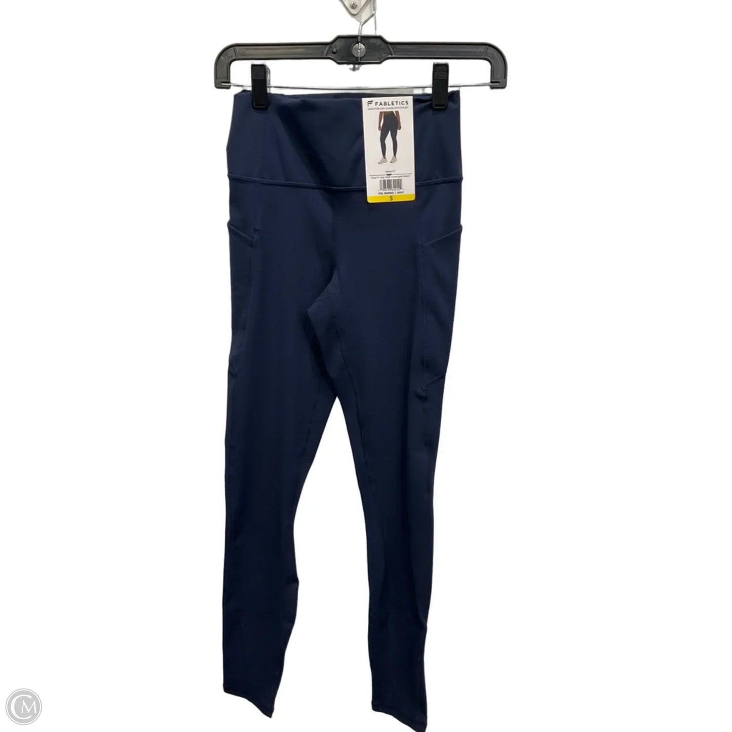 Athletic Leggings By Fabletics In Navy, Size: S