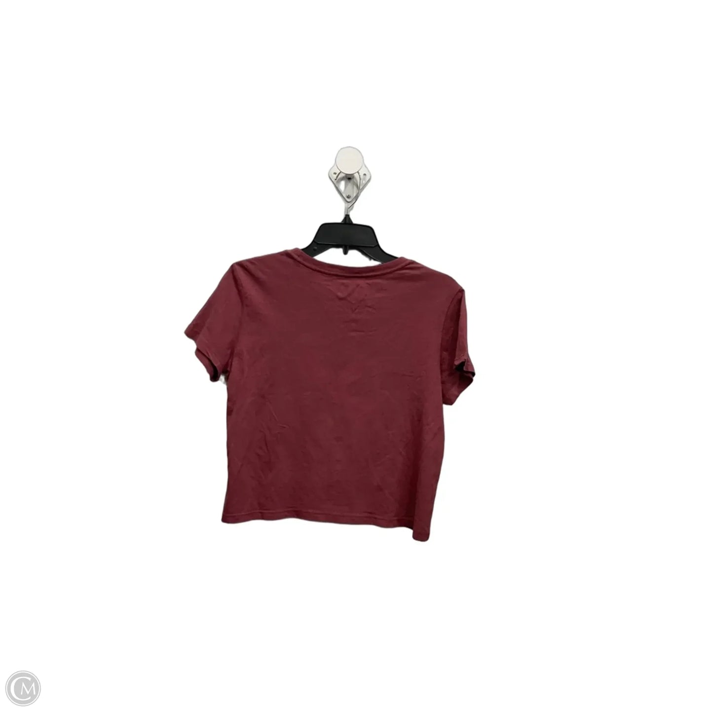 Top Short Sleeve Basic By Clothes Mentor In Red, Size: M
