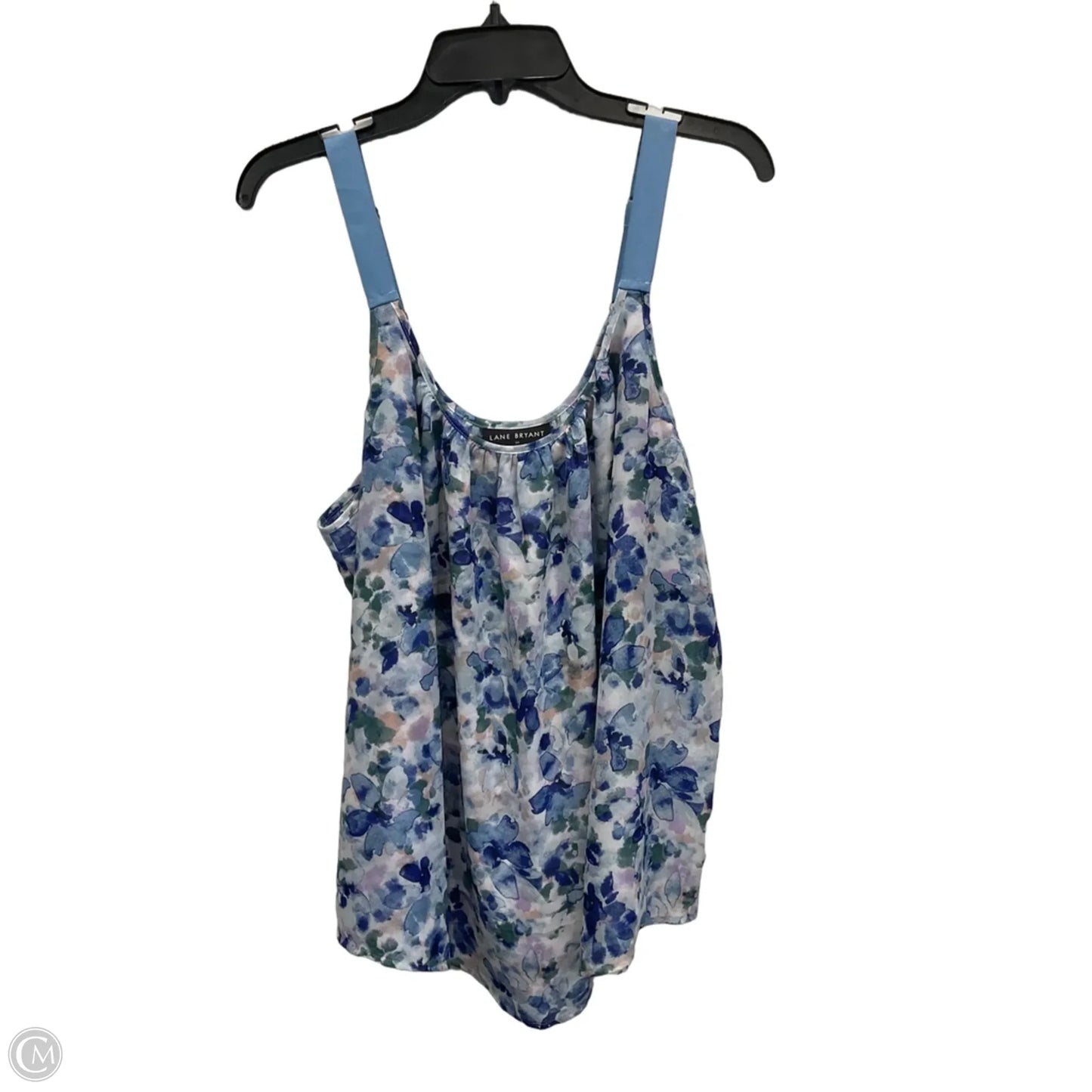 Top Sleeveless By Lane Bryant In Blue, Size: 2x