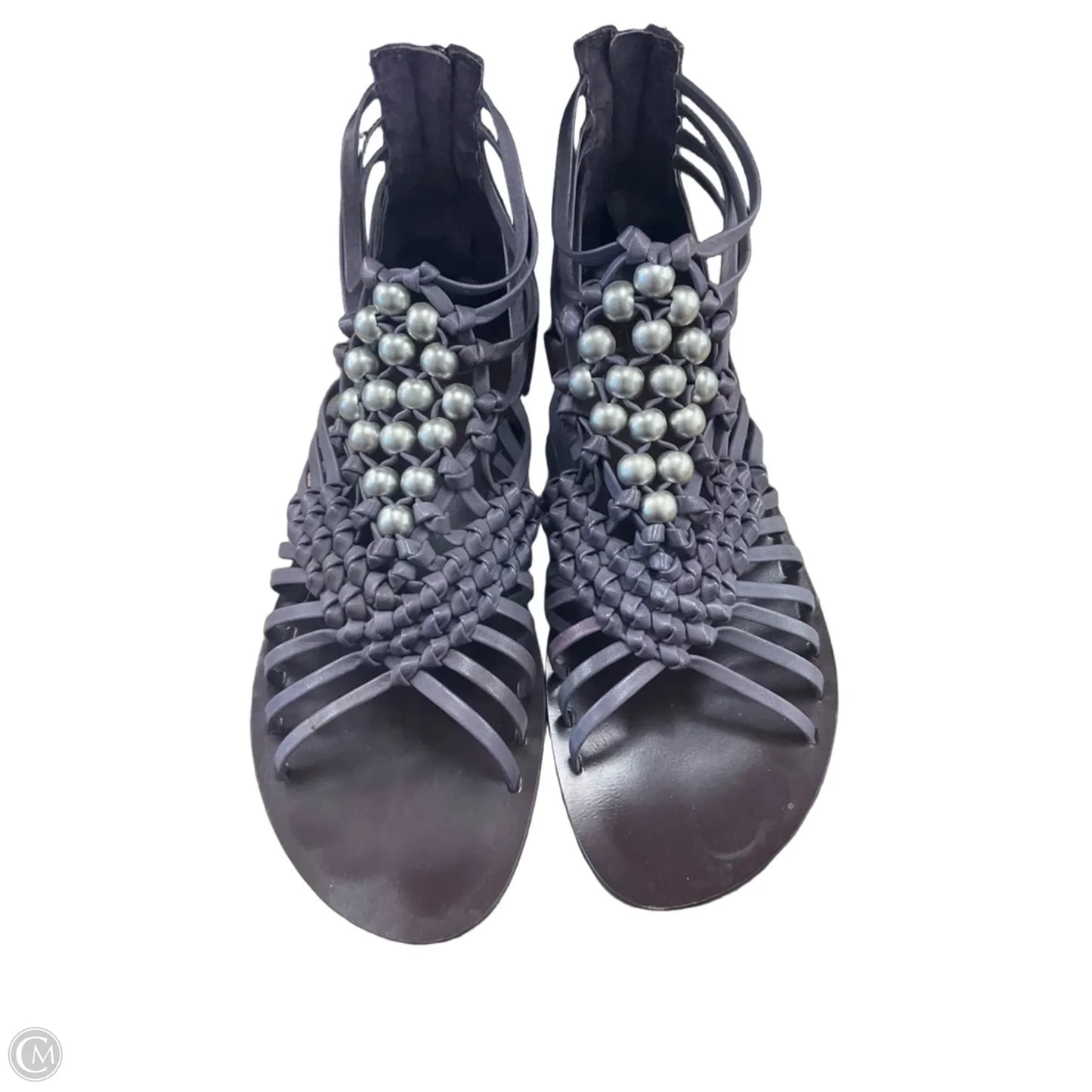 Sandals Flats By Makowsky In Purple, Size: 8