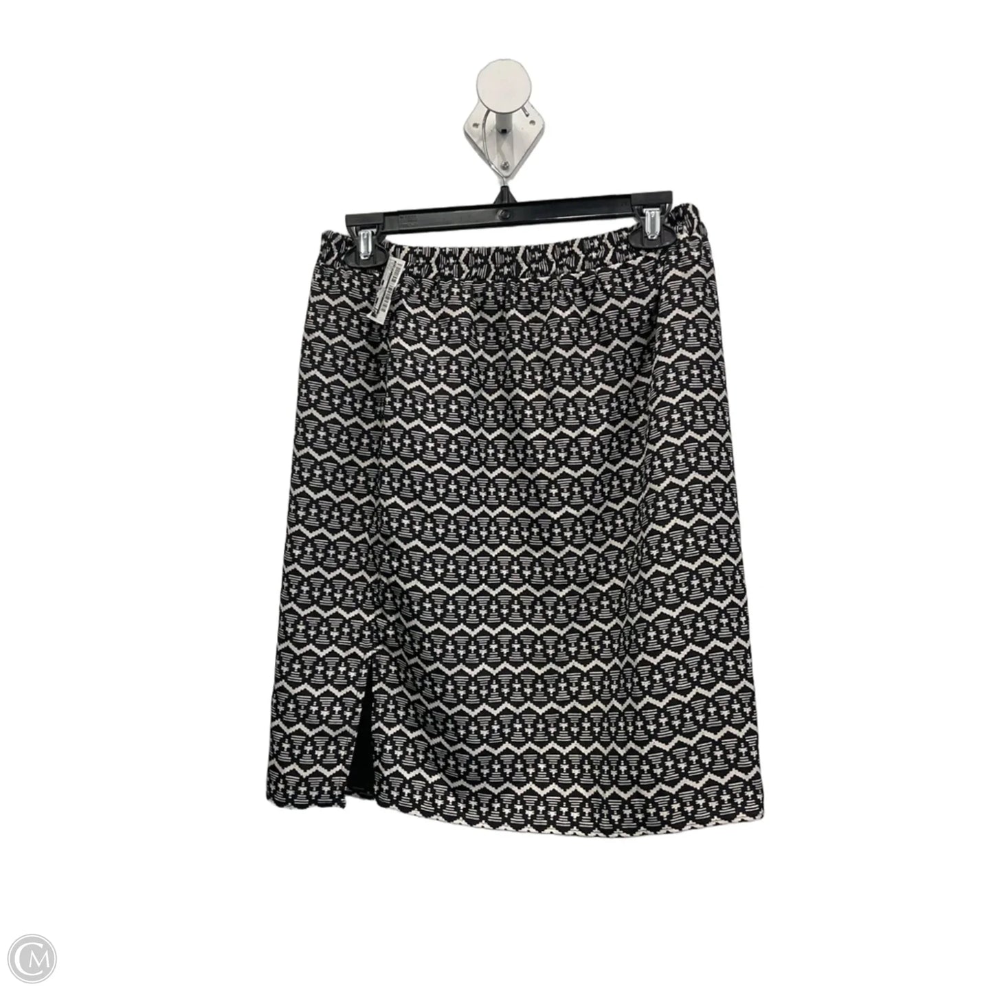 Skirt Midi By Loft In Black, Size: 4
