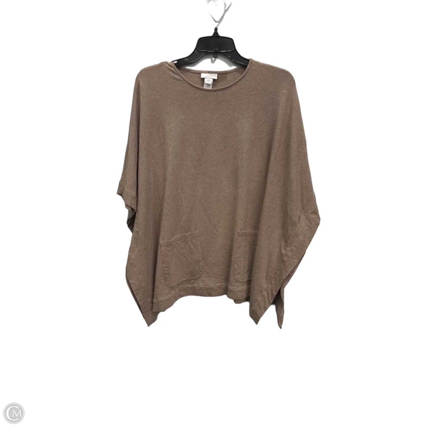 Top Short Sleeve Basic By J. Jill In Brown, Size: S