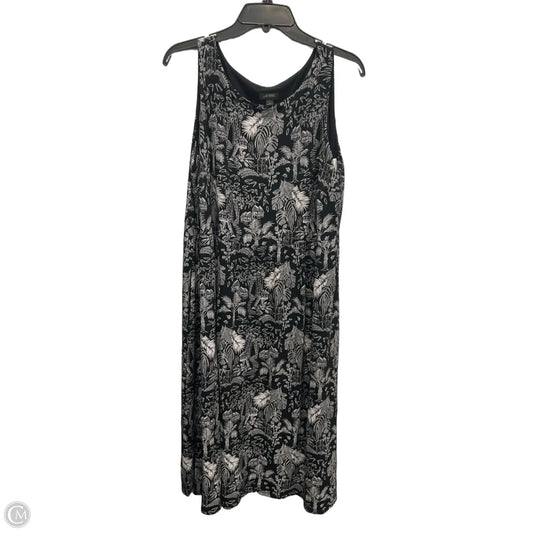 Dress Casual Maxi By J. Jill In Black, Size: 1x