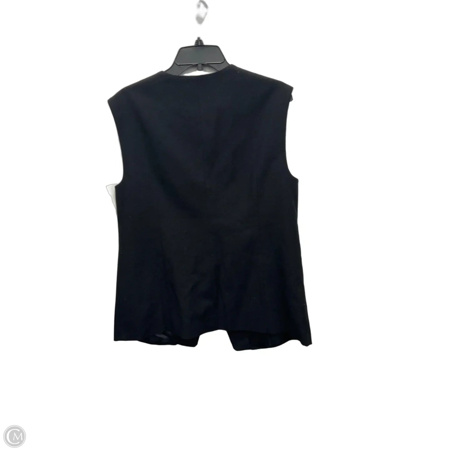 Vest Other By Talbots In Black, Size: L