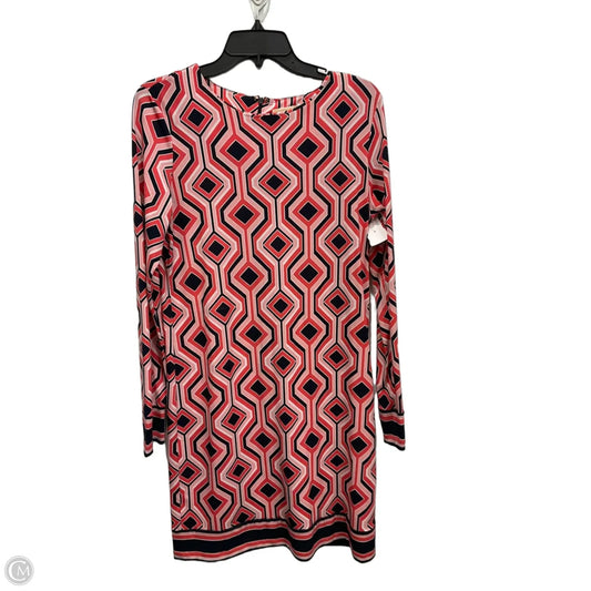 Dress Casual Midi By Michael By Michael Kors In Multi-colored, Size: M