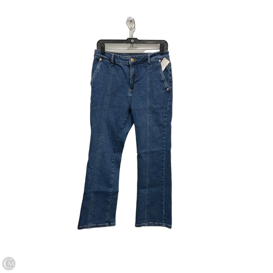 Jeans Designer By Michael Kors In Blue Denim, Size: 8