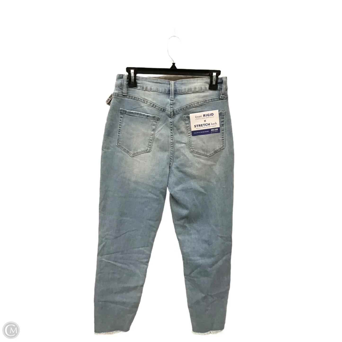 Jeans Straight By Ymi In Blue Denim, Size: 2