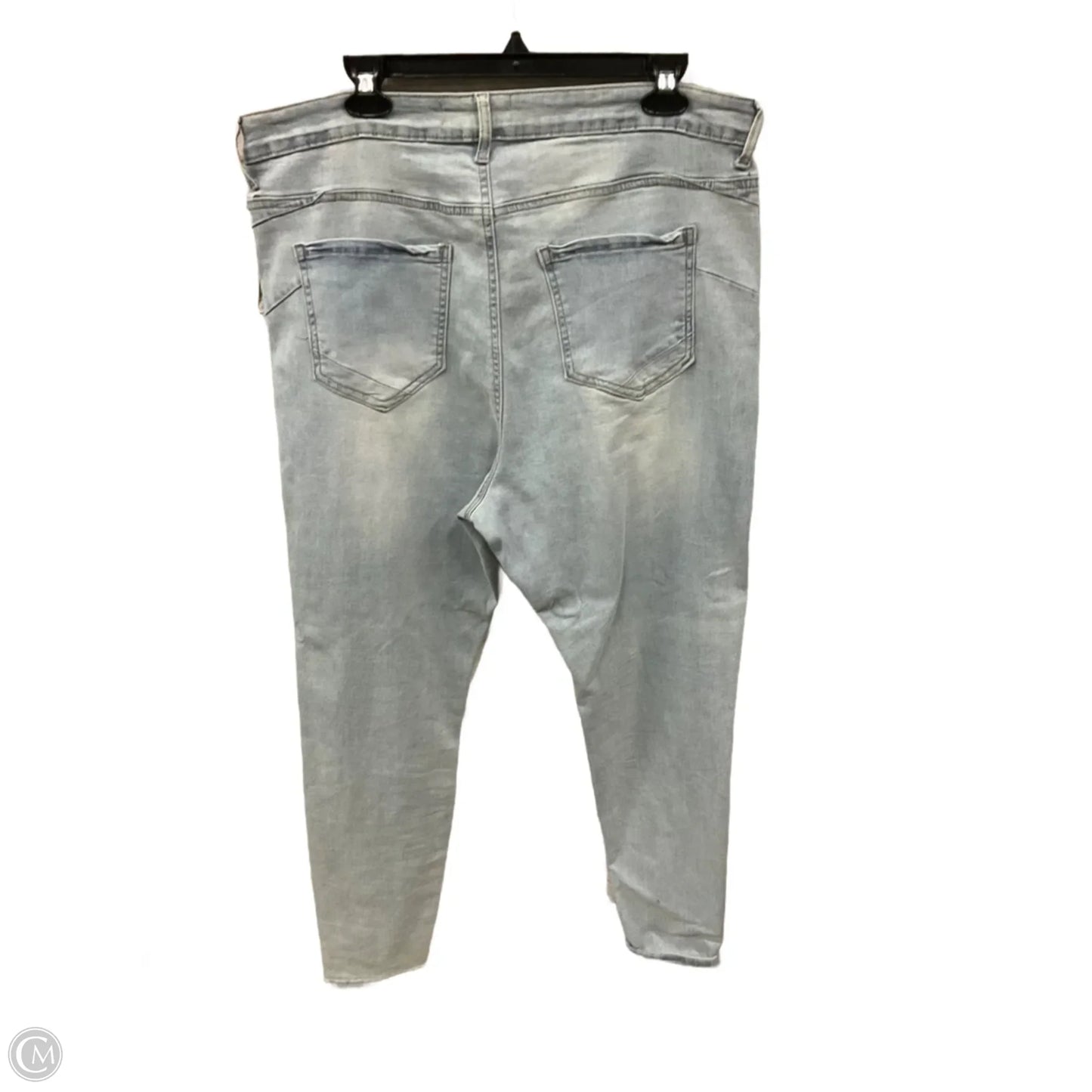 Jeans Skinny By Fashion Nova In Blue Denim, Size: 16