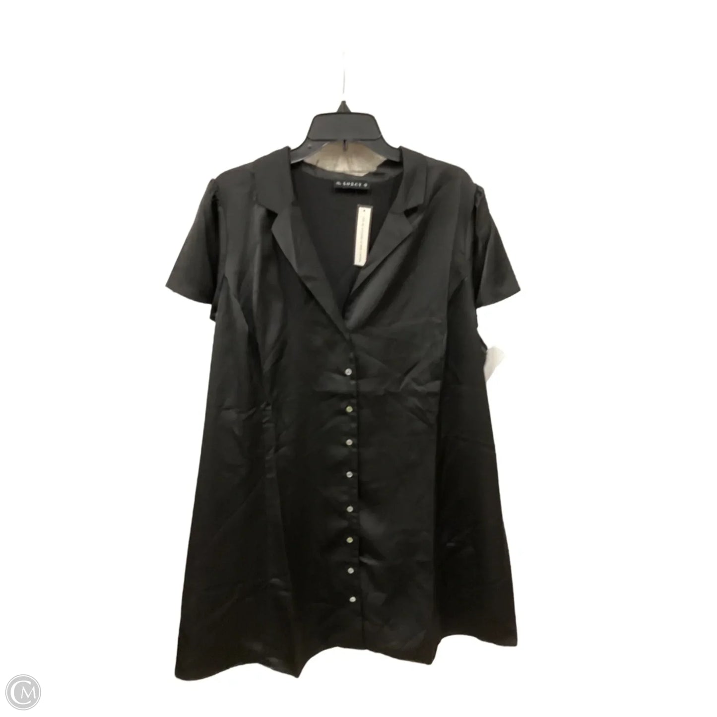 Dress Casual Midi By Clothes Mentor In Black, Size: Xxl