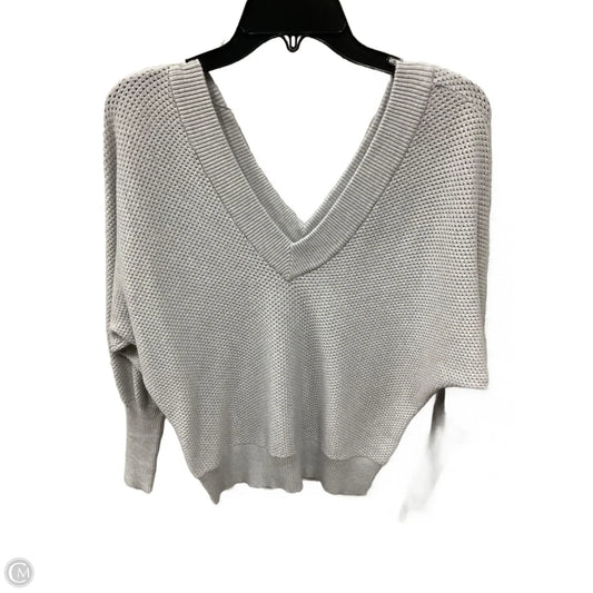 Top Long Sleeve By Express In Grey, Size: Xs
