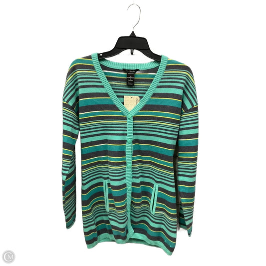Cardigan By Oakley In Striped Pattern, Size: Xs