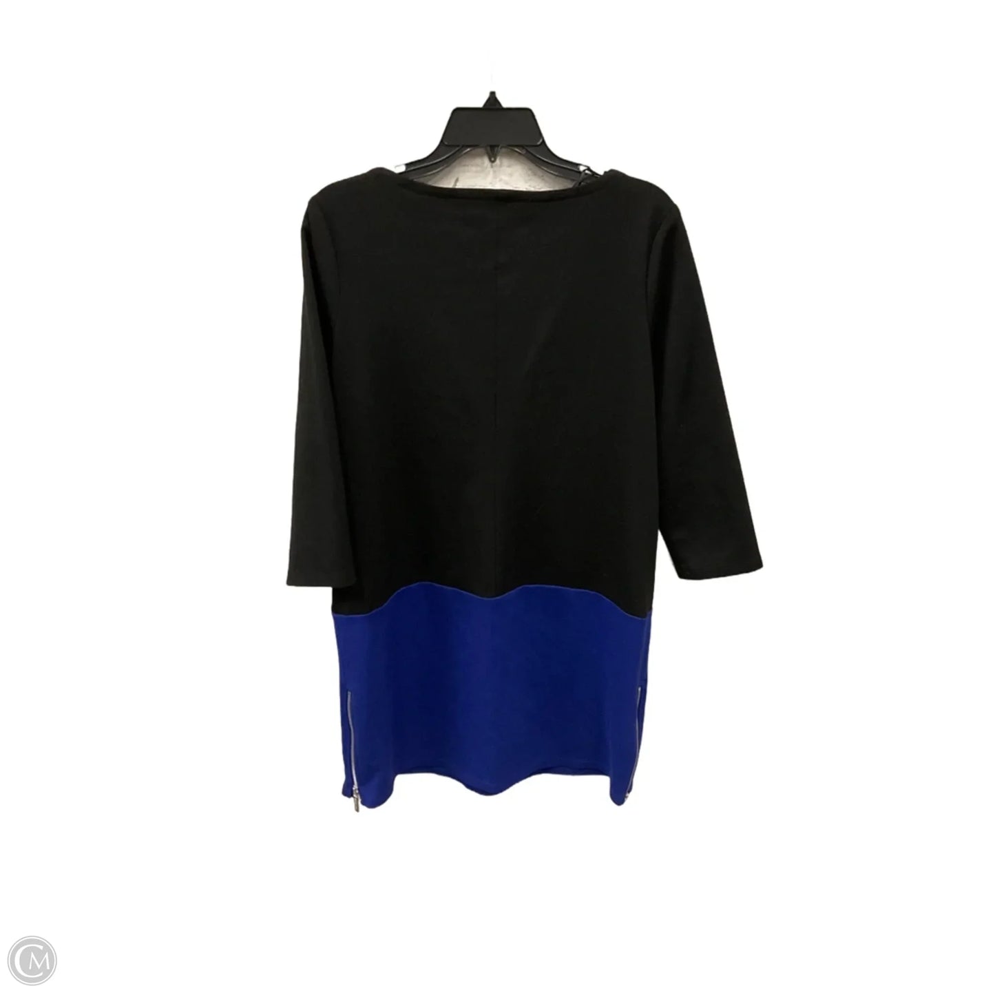 Dress Casual Midi By Michael By Michael Kors In Black, Size: 12