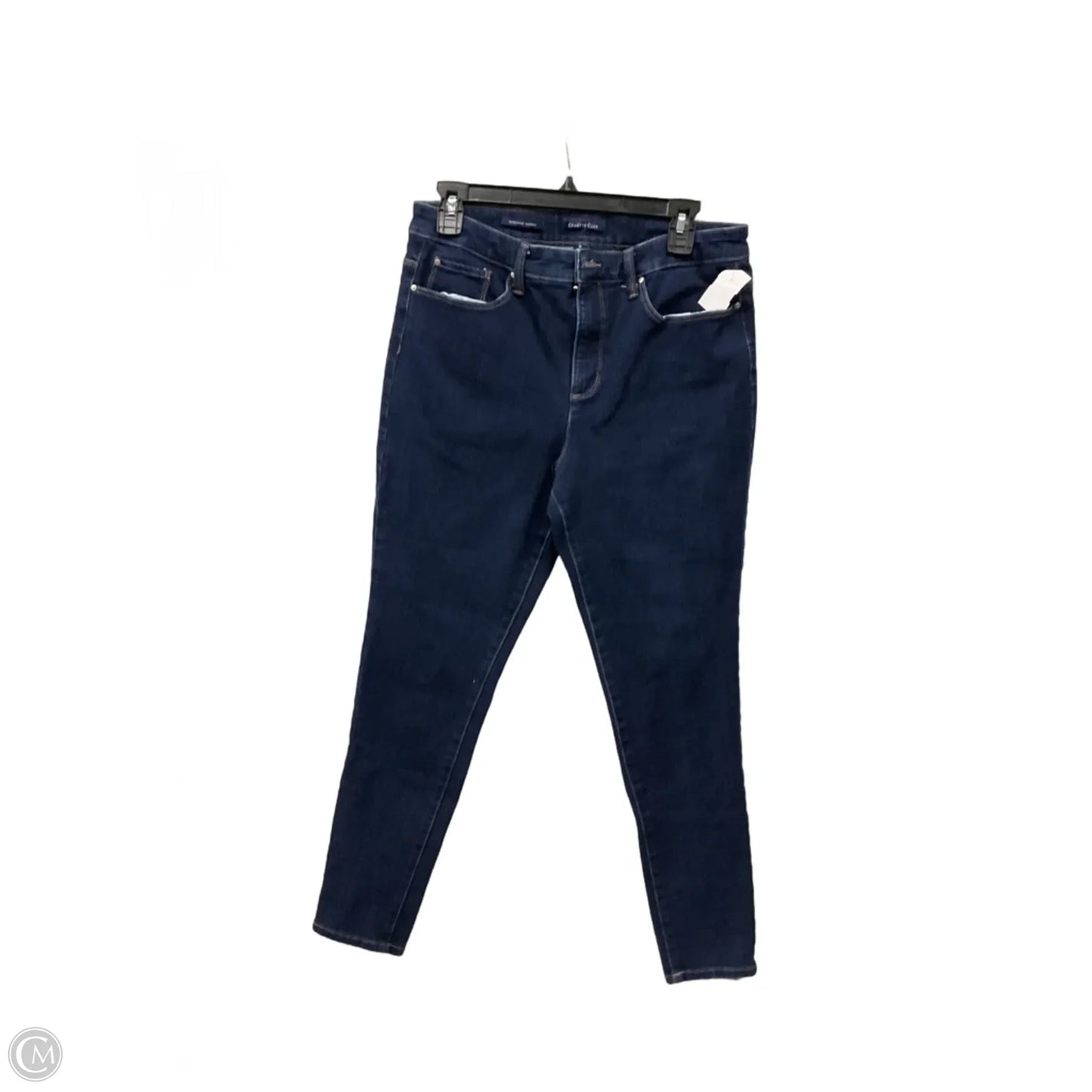 Jeans Skinny By Charter Club In Blue Denim, Size: 10
