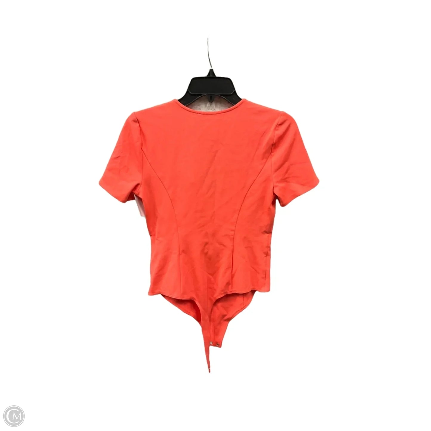 Top Short Sleeve By Inc In Orange, Size: M