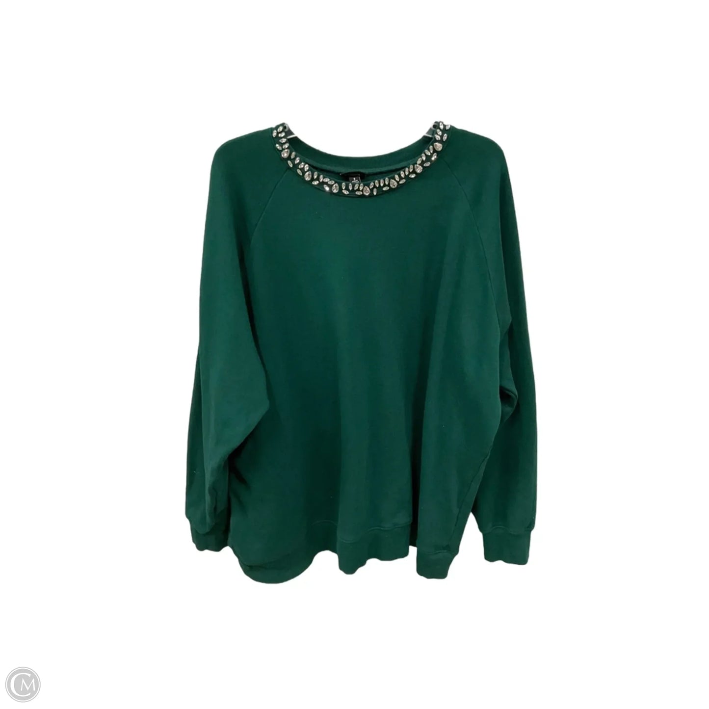 Top Long Sleeve By Torrid In Green, Size: 3x