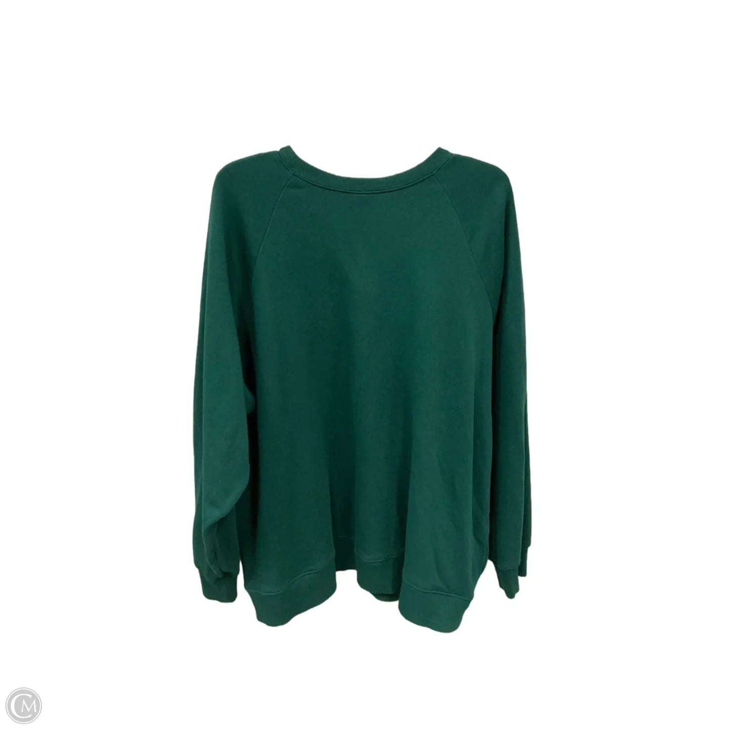 Top Long Sleeve By Torrid In Green, Size: 3x