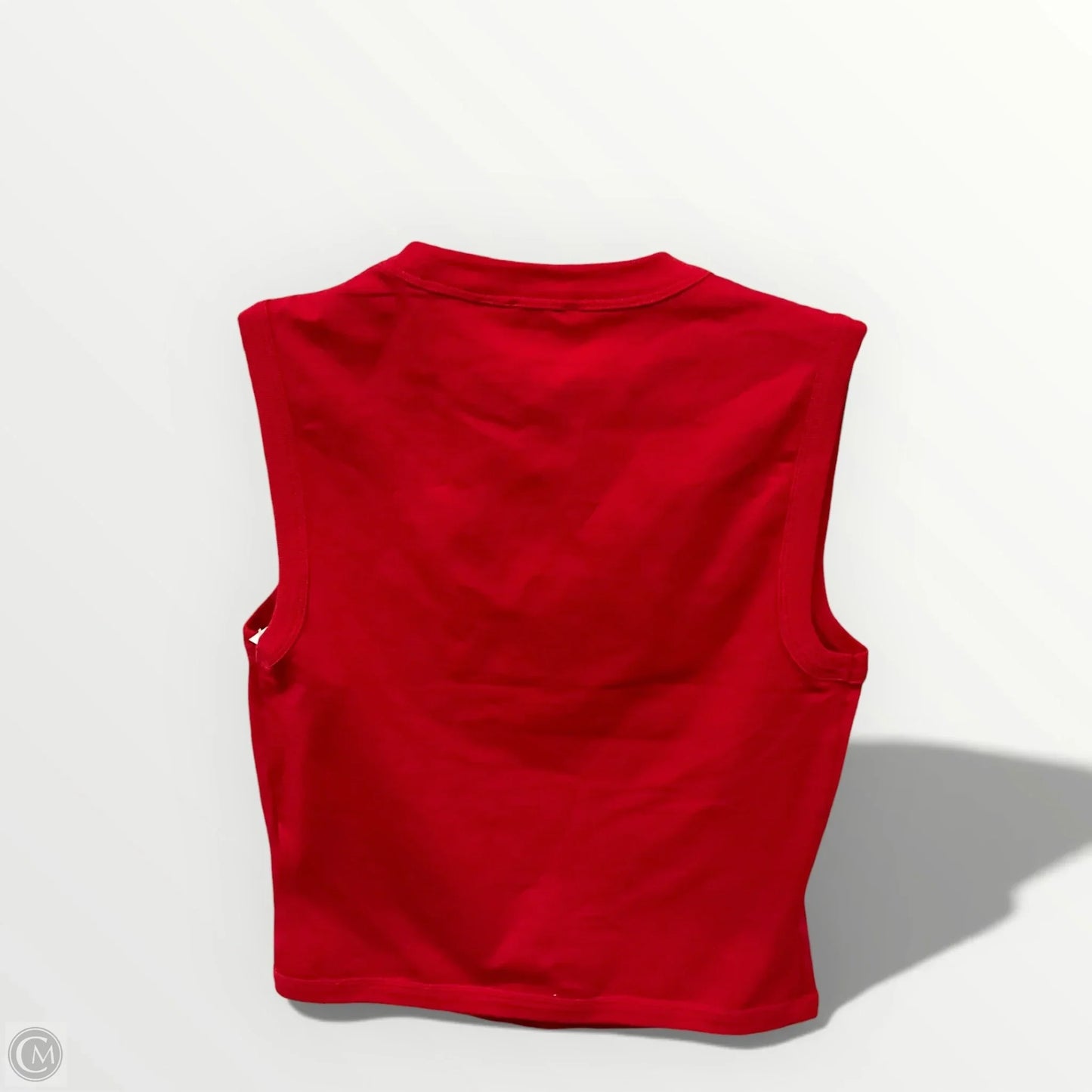 Top Sleeveless By Express In Red, Size: S