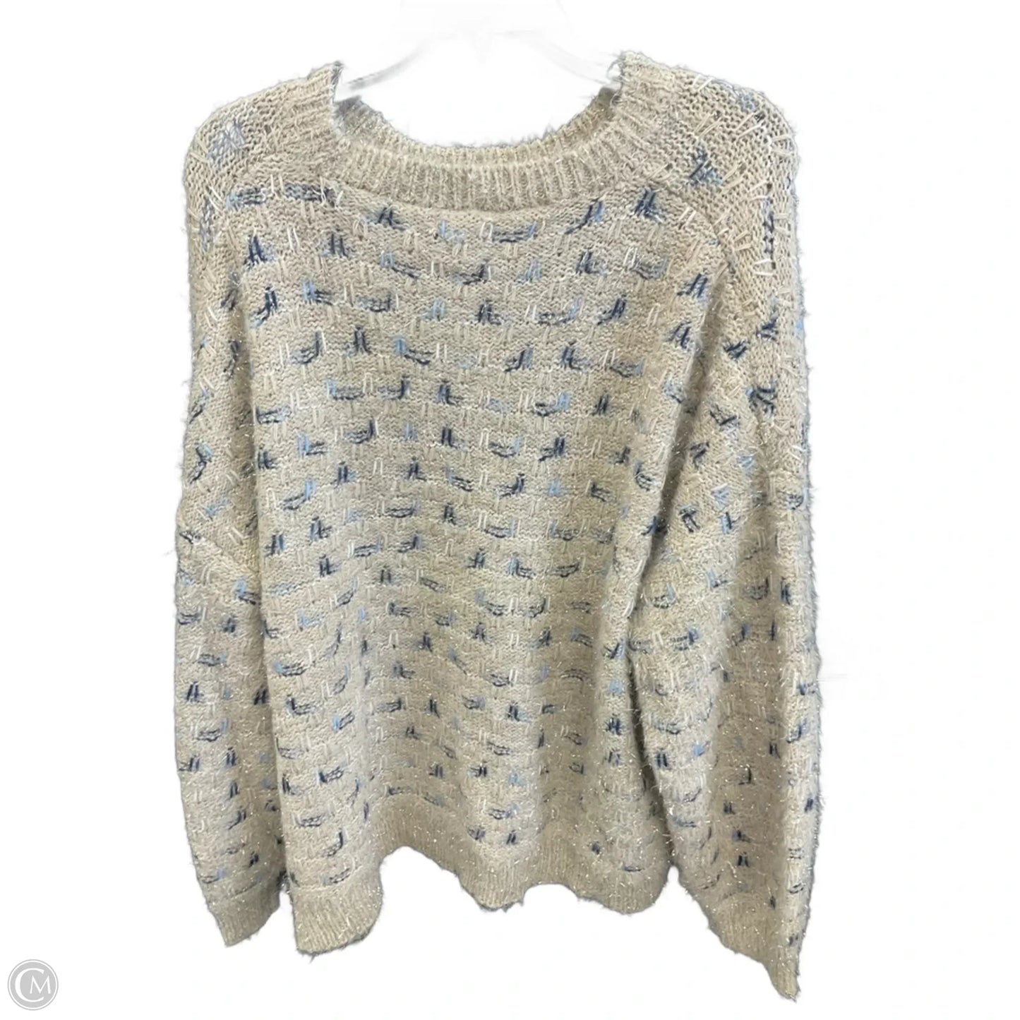 Sweater By Maurices In Cream, Size: Xl