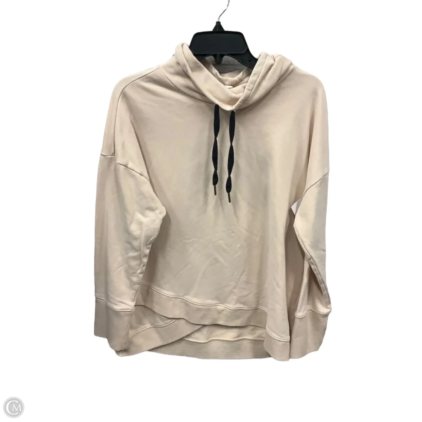 Sweatshirt Hoodie By Betseys Boutique Shop In Cream, Size: Xl