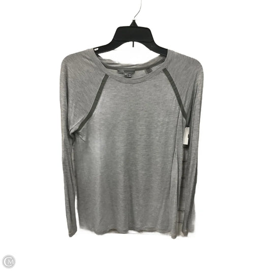 Top Long Sleeve By Vince In Grey, Size: Xs